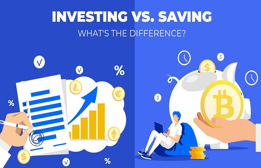 Saving vs investing