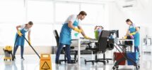 commercial, office & industrial cleaning