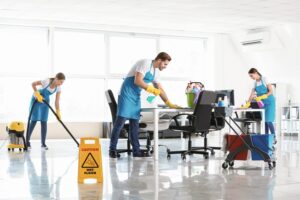 commercial, office & industrial cleaning
