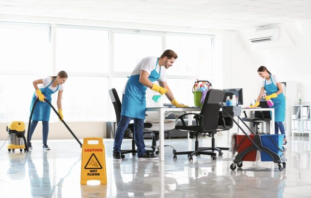 commercial, office & industrial cleaning