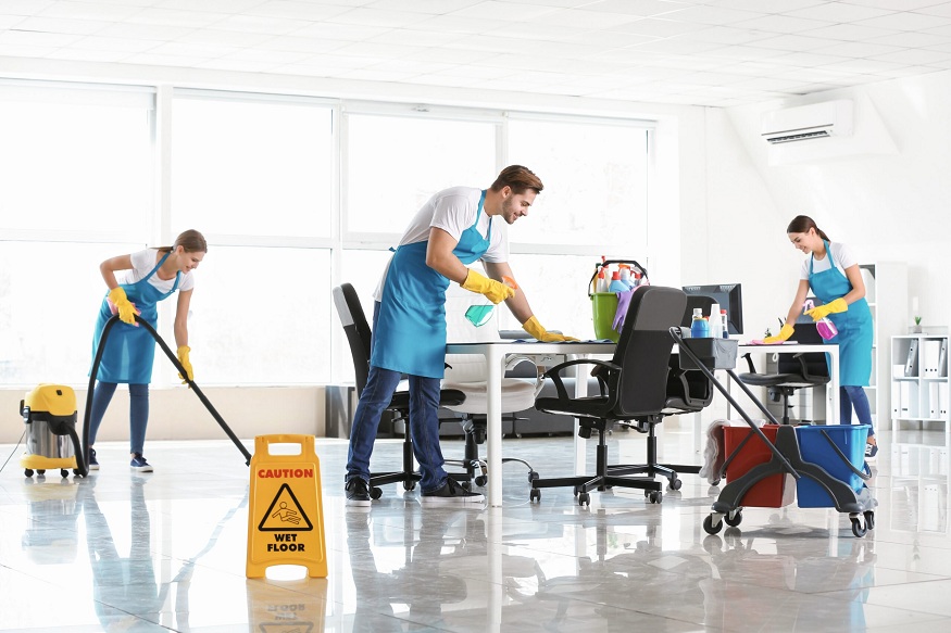 commercial, office & industrial cleaning